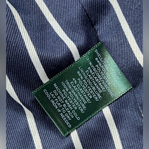 Ralph Lauren Black Label Women’s Size 8 Blazer Navy Single Button Vented Coat - Picture 9 of 15